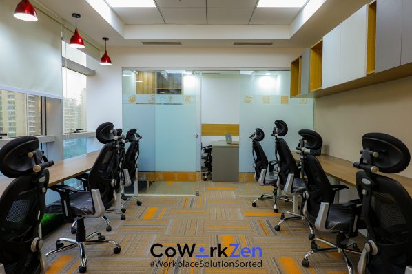 A private office that helps your team settle in — CoworkZen, Alphathum Towers, Sector 90, Noida